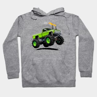 Cartoon monster truck Hoodie